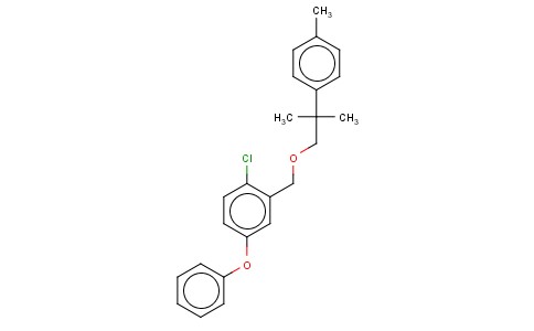 1-CHLORO-2-((2-(4-METHYLPHENYL)-2-METHYLPROPOXY)METHYL)-4-PHENOXYBENZE NE